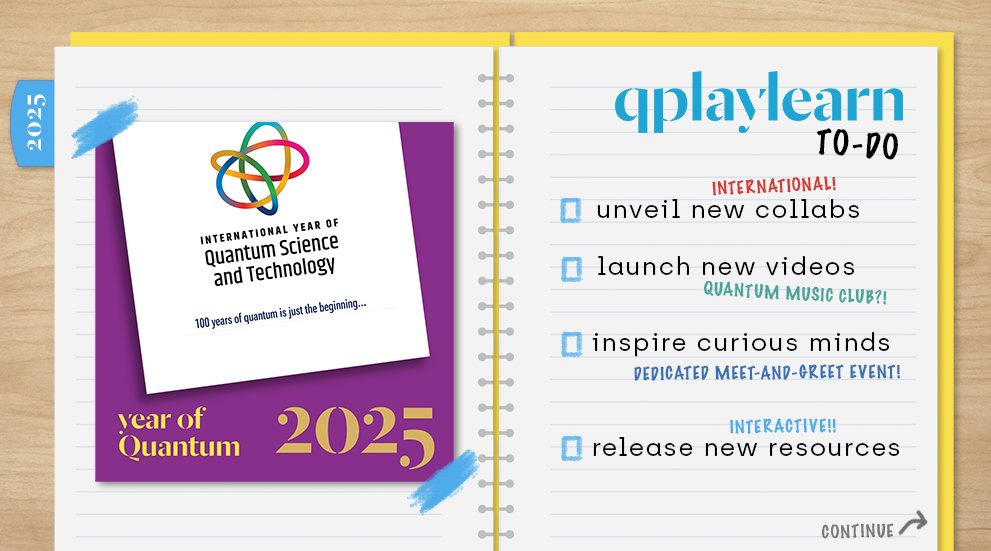 2025 will be COSMIC! 💫🔥 
Don’t miss the chance to learn all you need to know about Quantum, with @QPlayLearn: #Quantum2025 is here! 🎉