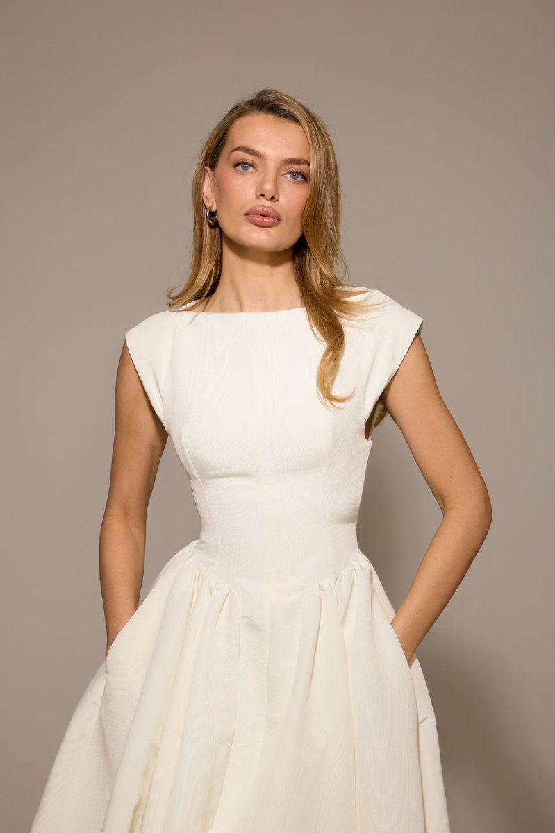 debutante midi dress Dazzling Debutante Strapless Satin Midi Dress Rose