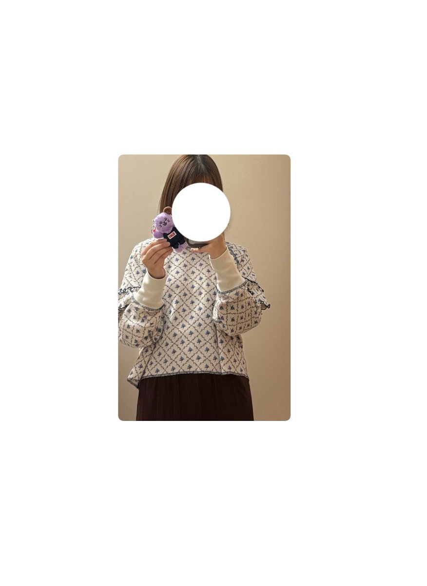 aikoの着てたお洋服がかわいくて一緒の買っちゃった！