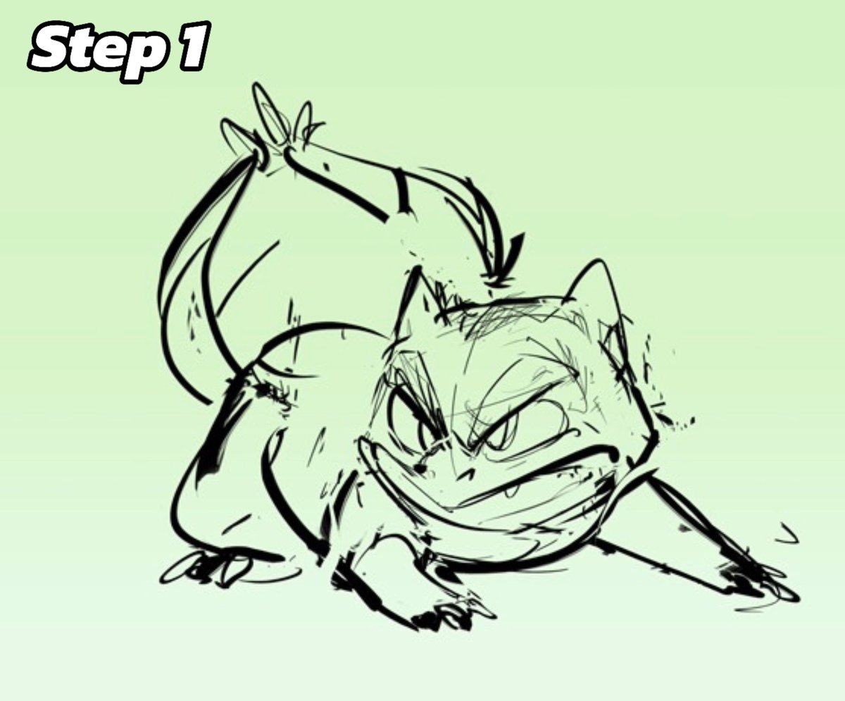 gamedev2dart's tweet image. Bulbasaur by Julien Vandois ✍️