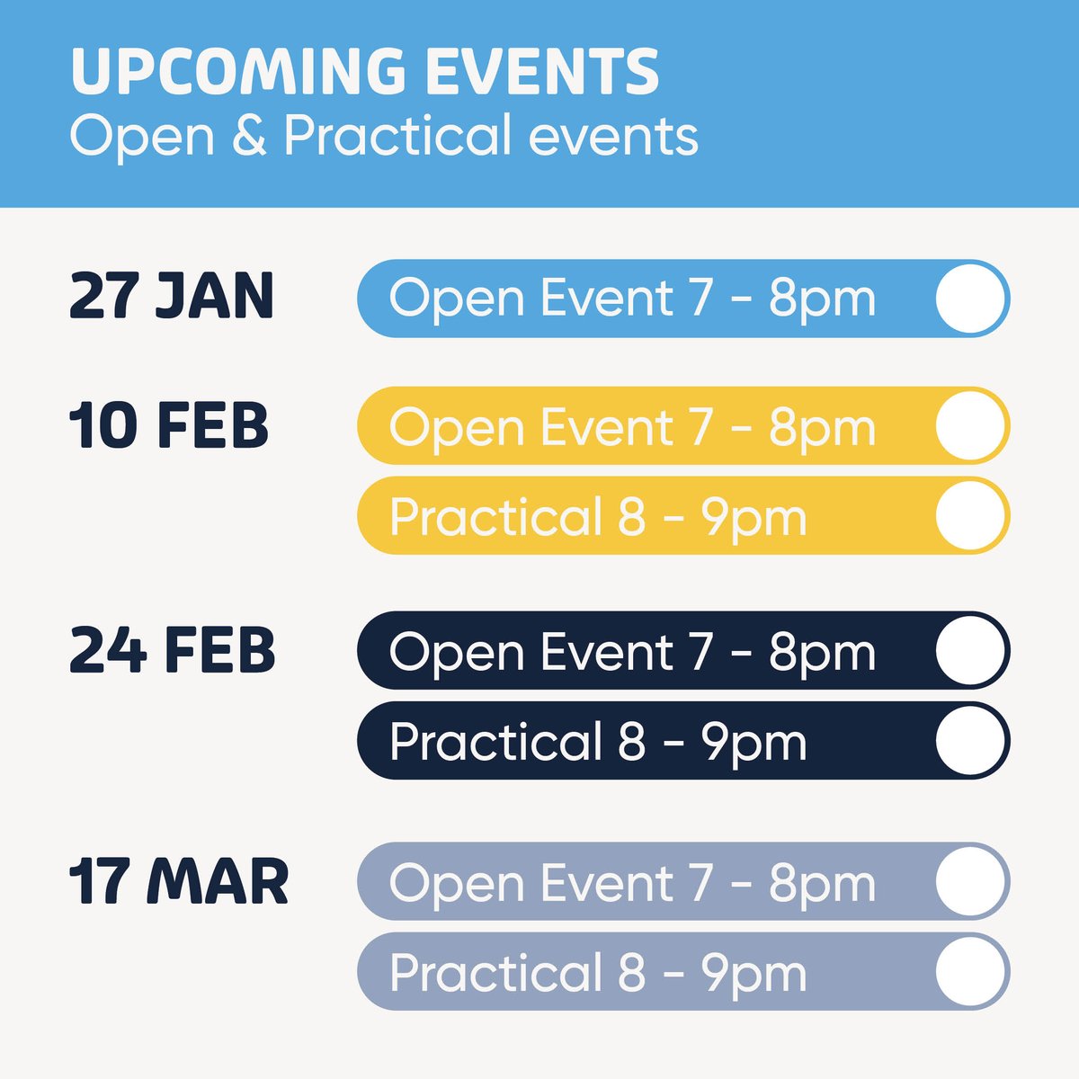 ⚽️ | 2025 could be the year that we help you take that next step into a career in sports!

Find out how Shrewsbury Town College &amp; University can support your educational journey by attending one of our open events 📅

Book your place by visiting our website!