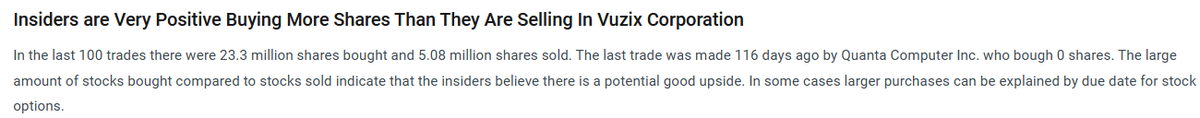 DragonBussiness's tweet image. IF a Company CEO is Buying more and more of his Company Stocks! This means only one thing, some good news are being cooked in the back ground #TabbaraElectronics #vuzix #uae #middleeast #VuzixM400 #SmartGlasses #ARWorkplace #EnterpriseTech #AugmentedReality $GOOG $META