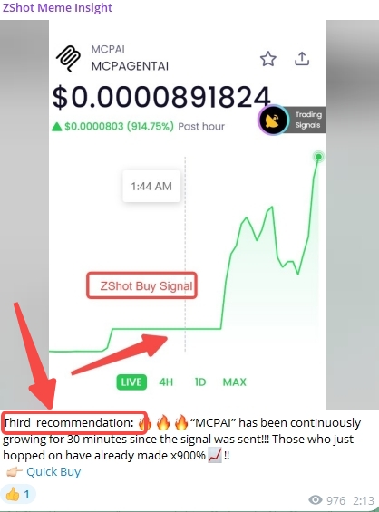 ZShot_Official's tweet image. Those who followed the first ZShot AI Smart Signal made $100,000,000.
Those who followed the second ZShot AI Smart Signal made $100,000.
Those who followed the third ZShot AI Smart Signal made $1,000.
If you didn’t act, you earned nothing.
So why wait? The next big signal could…