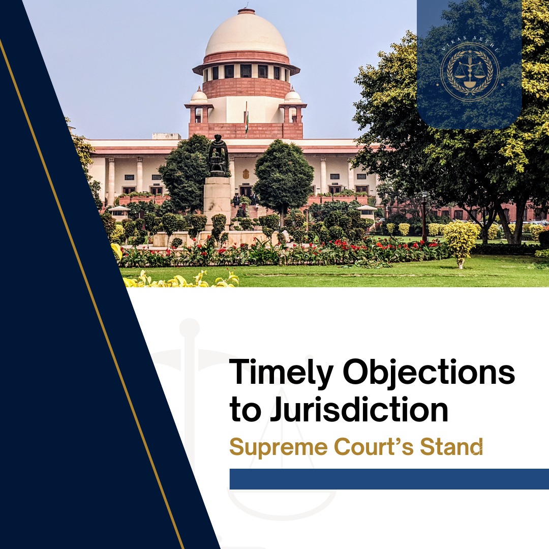sethi_lawyer's tweet image. Supreme Court emphasized that the objections to the jurisdiction under Section 21 of the Code of Civil Procedure, 1908 are to be brought at the earliest stage, otherwise, not being entertained when there is an injustice

#Jurisdiction #CPC #CodeOfCivilProcedure #LegalProcedure