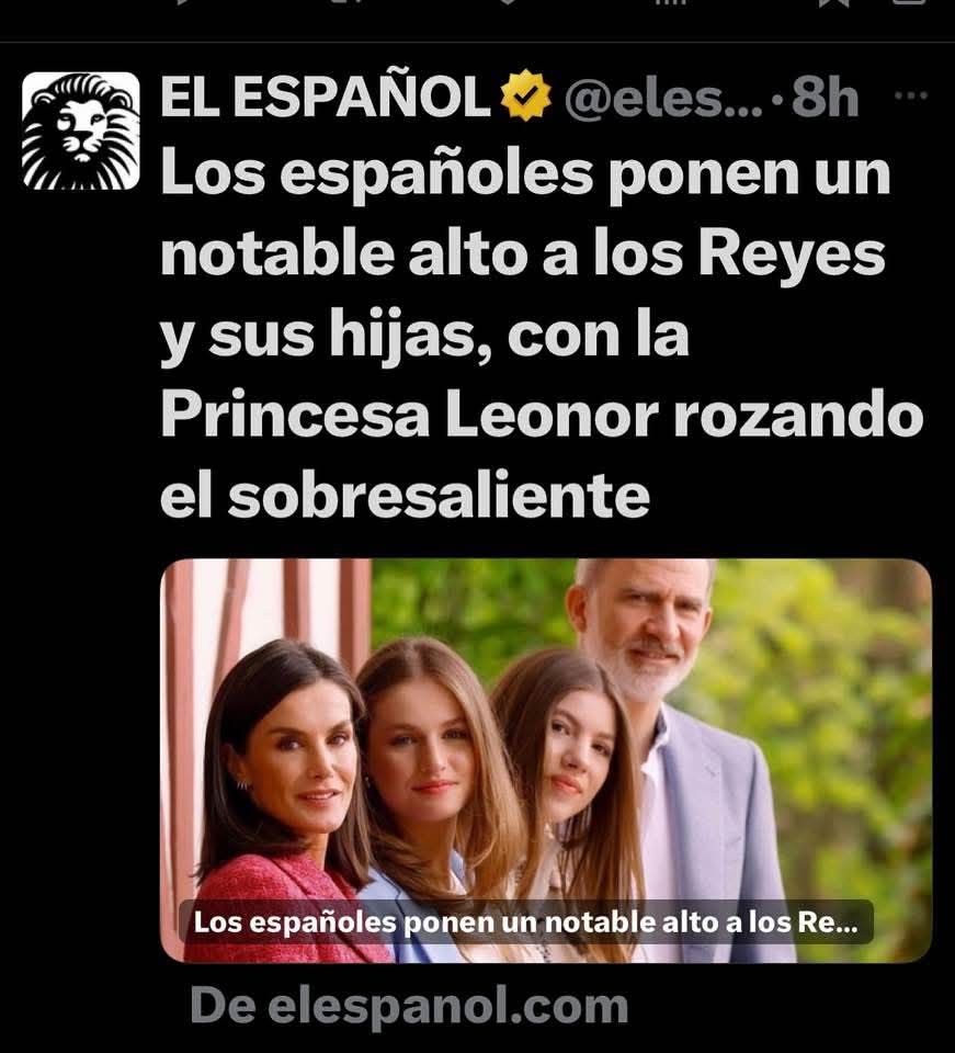 A mí no me han preguntado,
Y a tí ?