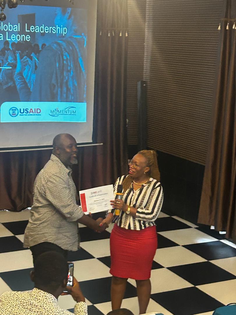 It has been a journey and I'm very grateful. Thanks to @usaidmomentum <a href="/healthalertsl/">HASiL</a>