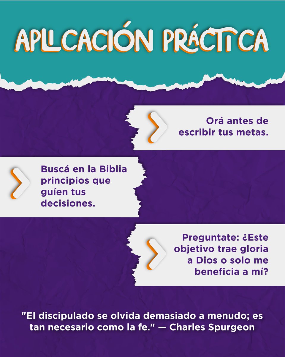 Mqvpy's tweet photo. Planificá tu 2025 con propósito y en Su voluntad 🙌✨. No solo se trata de soñar en grande, ¡sino de invitar a Dios a guiar cada paso! 📝🙏 ¿Ya oraste por tus metas este año? 💬 Contanos en los comentarios. #MetasConPropósito #PlanificarEnCristo https://t.co/t9Nu9u5a21