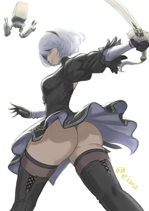 2Bロールアウト #NieRAutomata #NieR #ニーアオートマタ 