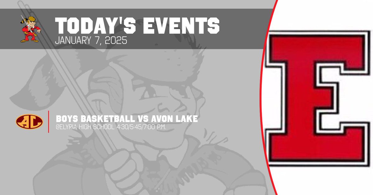 Tickets for tonight's basketball games vs <a href="/AvonLakeSports/">Avon Lake Athletics</a> are available at elyriaathletics.hometownticketing.com/embed/all or at the gate (cash/credit card)  Adults $8, students $5