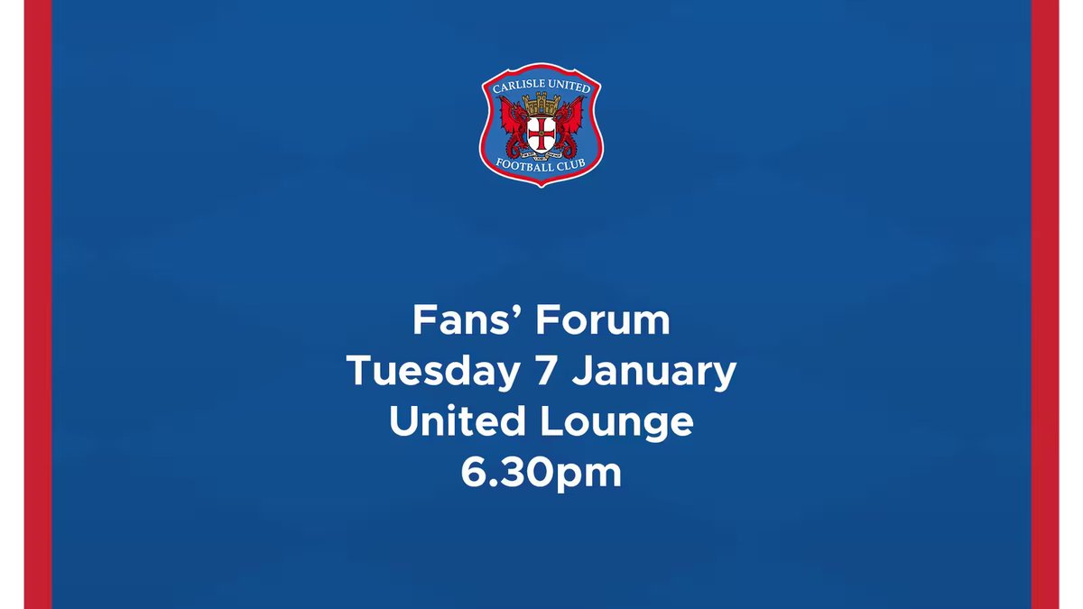 Carlisle United tweet media