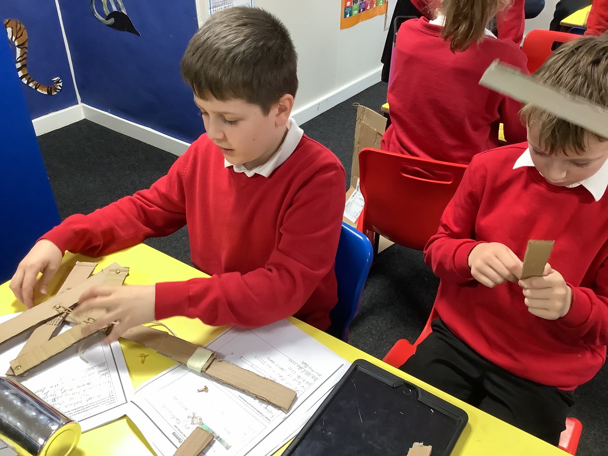 Year 6 have had lots of fun creating their litter picker prototypes after researching numerous examples yesterday.