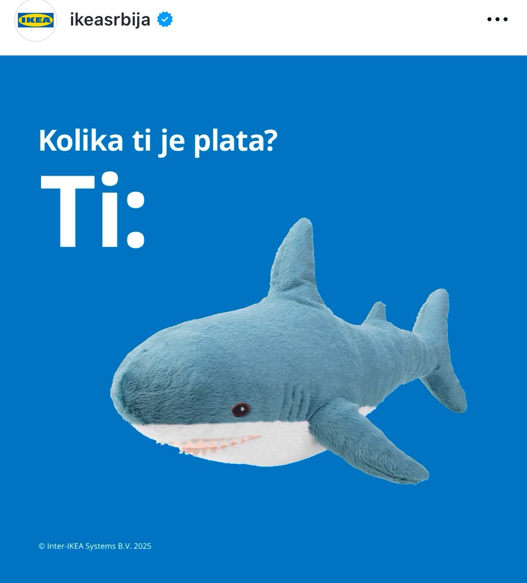 Ove fraze su sastavni deo svake praznične trpeze - ali praznike svejedno volimo 🤗🍁🎄

Miran i topao Božić želimo!

Ft IKEA Srbija

instagram.com/p/DEhYsiGOfC-/…