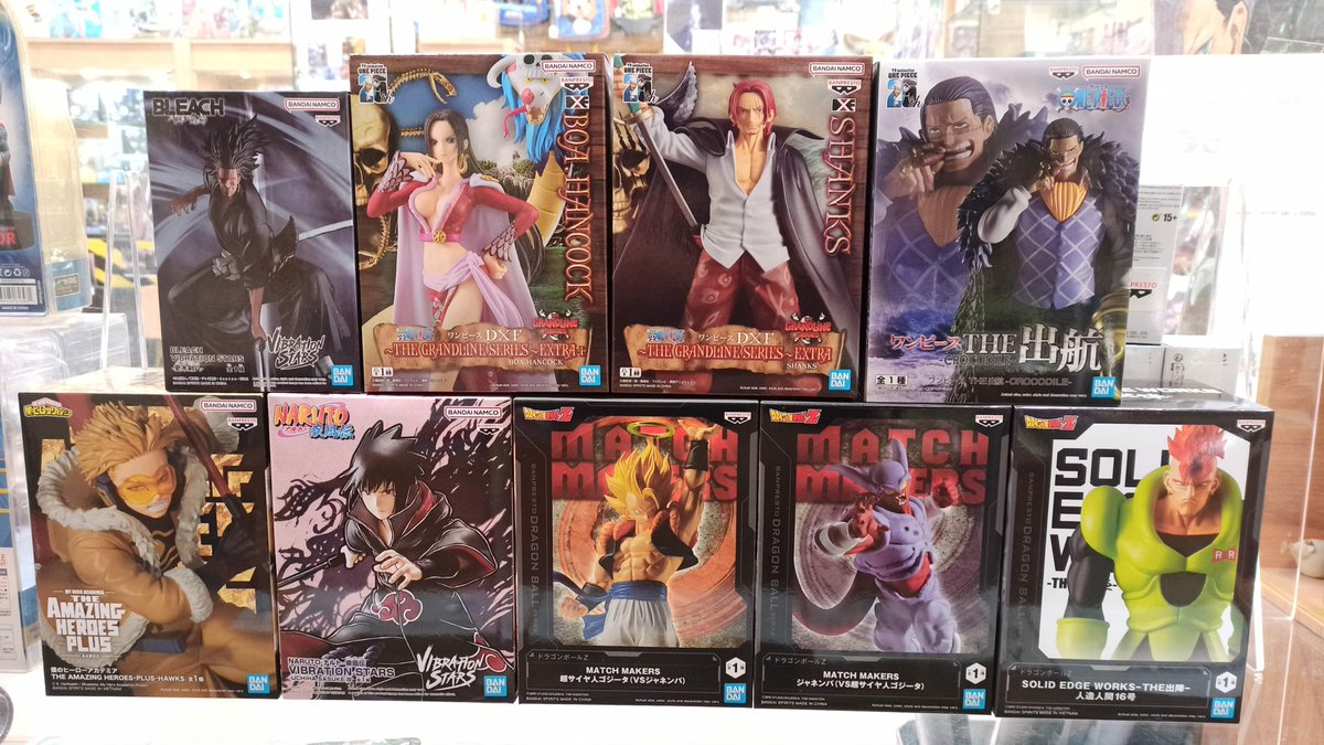 La_Orda's tweet photo. Llegan nuevas figuras a La Orda 😉

#laorda #laordacomics #Dragonball #onepiece #naruto #myheroacademia #bleach #tiendafiguras #tiendadecomicsdevalencia https://t.co/wMzJiVAEtb