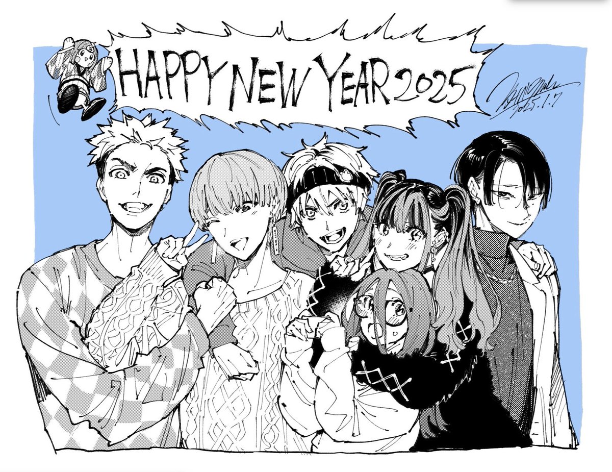 完成が遅くなりましたが、明けましておめでとうございます!
2025年も『#デッドアカウント』をよろしくお願いします! 
