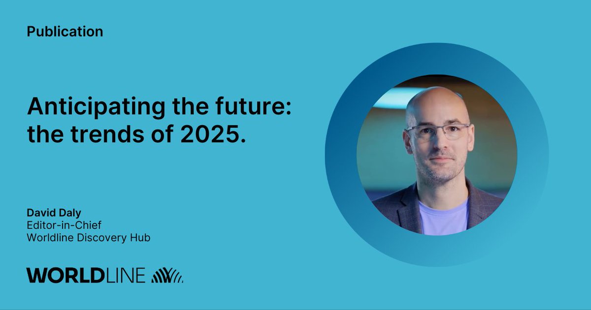 A look at the past year as we anticipate the trends of 2025!

The new article of David Daly, a member of the #DiscoveryHub at #Worldline, with # answers all these and then some!

🔗 Find out here: bit.ly/3W7ohXH

#2025Outlook #DigitalInnovation
