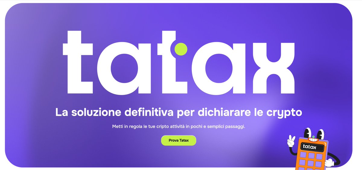 crypto_gateway's tweet image. 🚨IL TEAM TATAX SI ESPANDE: CERCHIAMO SVILUPPATORE SENIOR JAVA EE

A breve vi condivideremo la roadmap e le tante novità 2025 di Tatax, il nostro software per la rendicontazione fiscale delle crypto in Italia.
Per essere pronti non solo a portarvi tutti i nuovi sviluppi, ma anche…