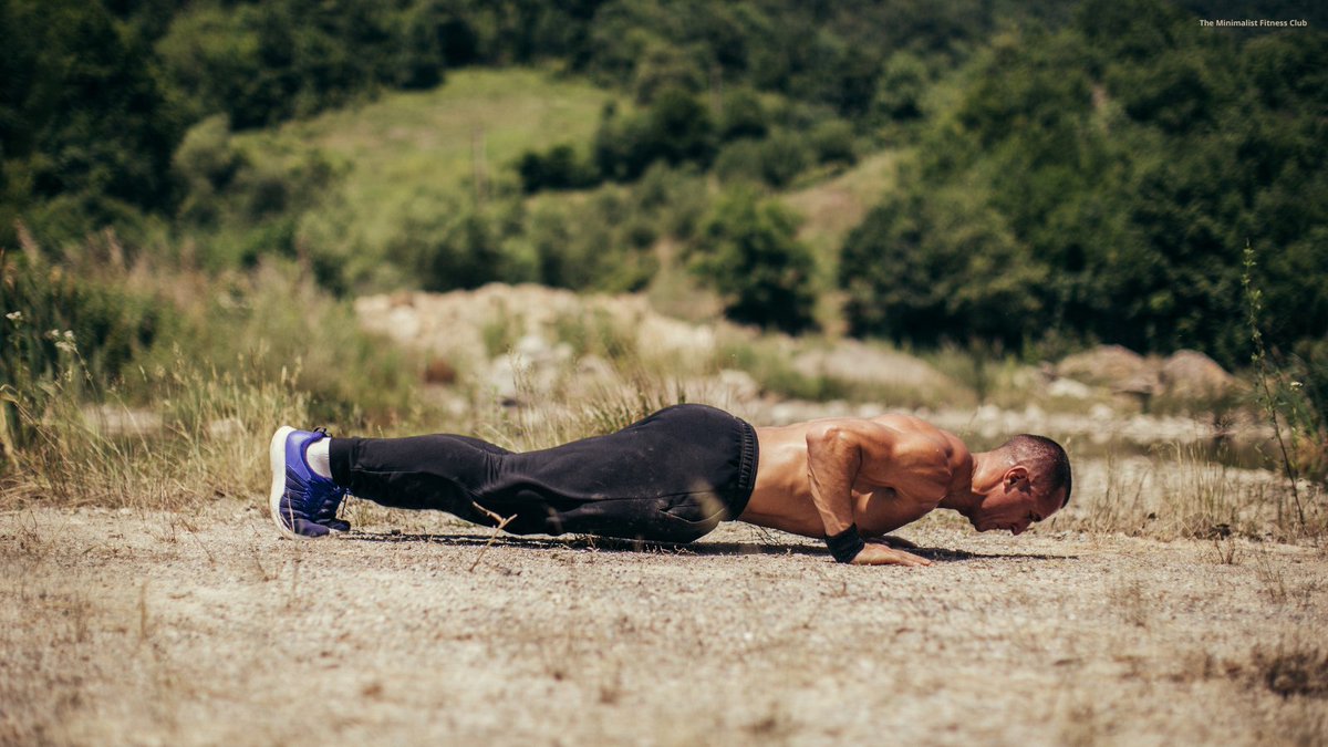 I will never train 4-5 x per week in a gym.

It's not for me.

- I value my free time
- I want to be able to train anywhere
- I get great results with my minimalist approach

If this appeal to you, follow me <a href="/Bazicfitness/">AEV</a> for more content