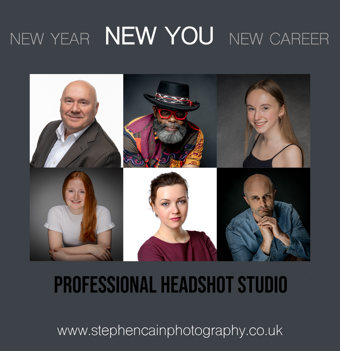 Transform Yourself This New Year with a Fresh Start
PROFESSIONAL HEADSHOTS – Wrexham Studio
Limited Time Offer Only £150
45-Minute Studio Experience 
Receive 6 Expertly Edited Photos 
Reserve Your Spot at - stephencainphotography.co.uk/booking
#headshot #actorsheadshots #castingheadshots