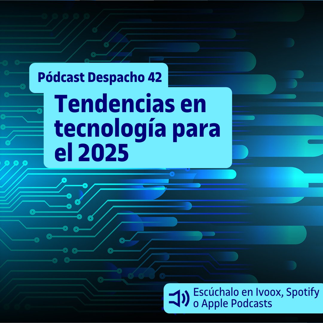UOC: Informática, Multimedia y Telecomunicación (@uoceimt) on Twitter photo 📲💡 ¿Cuáles serán las tendencias en tecnología este 2025?
👥<a href="/chechar/">César Córcoles</a>, <a href="/josepcurto/">Josep Curto Díaz</a>, <a href="/JosepJorba/">Josep Jorba</a>, <a href="/dgomezcar/">Desirée GC 🇵🇸</a>, <a href="/pgdiaz_/">P. G. Díaz</a>, <a href="/tonipereznavarr/">Antoni Pérez</a> y <a href="/robertclariso/">Robert Clarisó</a> lo analizan en el nuevo episodio de #Despacho42.
😍¡Un pódcast imperdible!
👉Dale al play: dozz.es/rf4273 📲💡 ¿Cuáles serán las tendencias en tecnología este 2025?
👥<a href="/chechar/">César Córcoles</a>, <a href="/josepcurto/">Josep Curto Díaz</a>, <a href="/JosepJorba/">Josep Jorba</a>, <a href="/dgomezcar/">Desirée GC 🇵🇸</a>, <a href="/pgdiaz_/">P. G. Díaz</a>, <a href="/tonipereznavarr/">Antoni Pérez</a> y <a href="/robertclariso/">Robert Clarisó</a> lo analizan en el nuevo episodio de #Despacho42.
😍¡Un pódcast imperdible!
👉Dale al play: dozz.es/rf4273