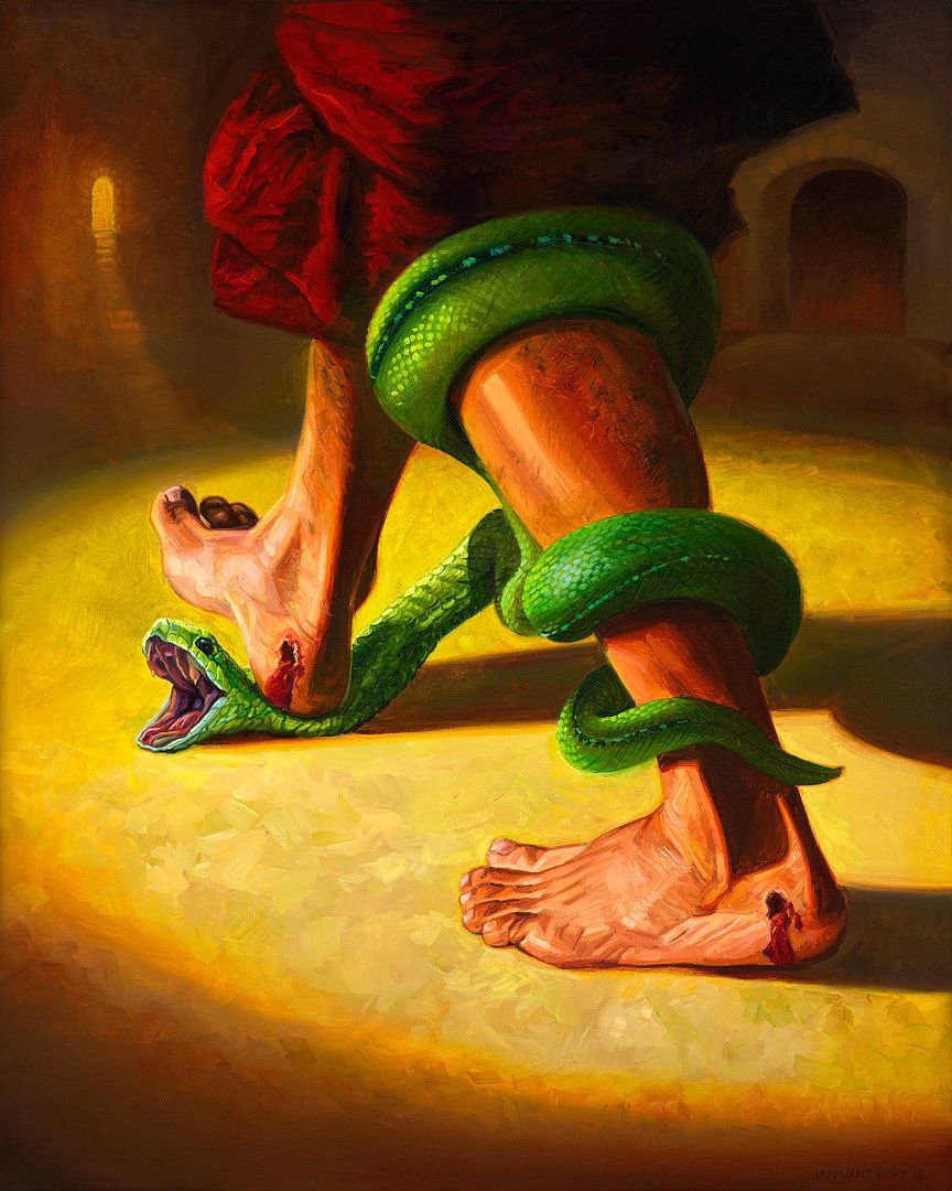 Jesus won. Satan is defeated.