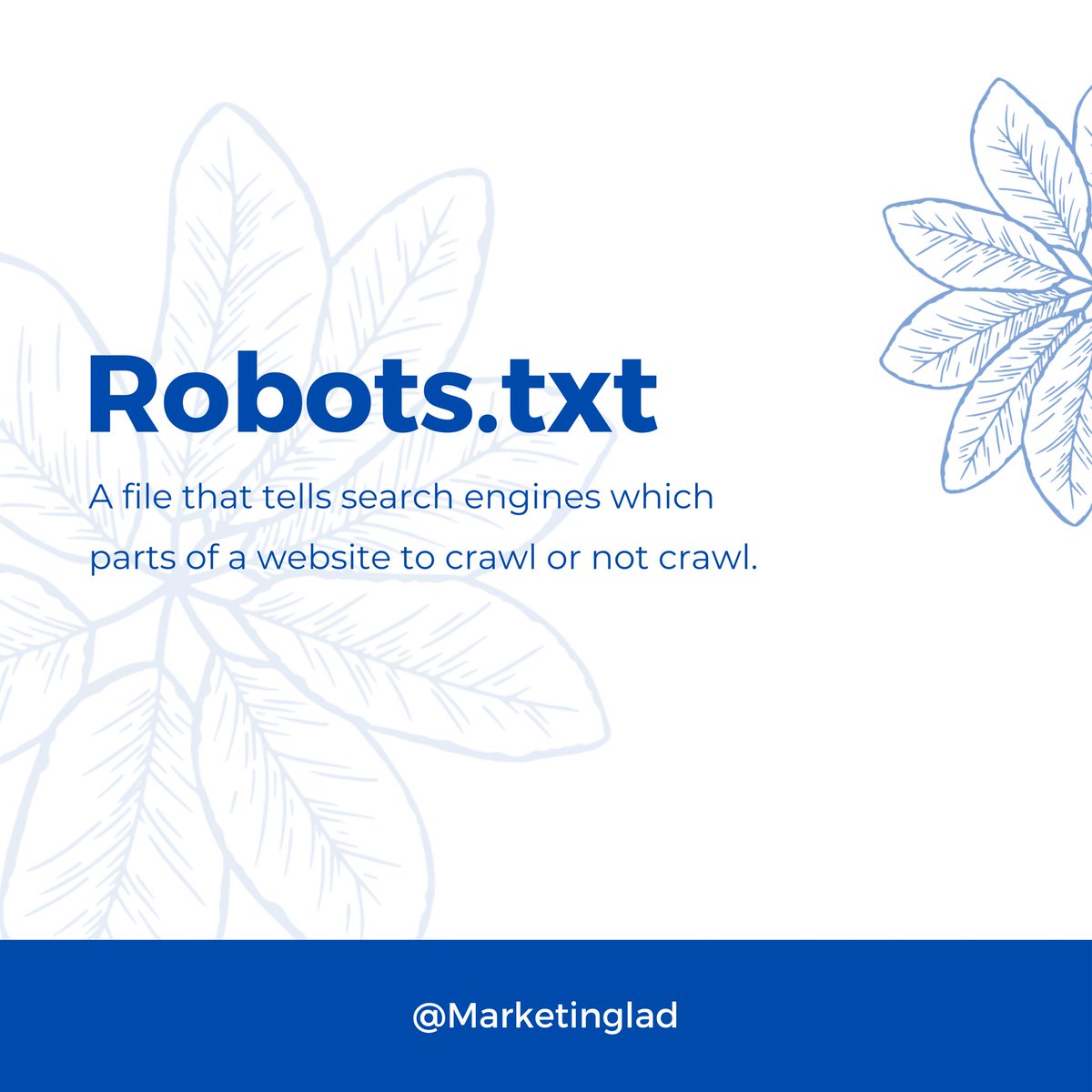 marketing_lad's tweet image. Telling Web Crawlers What to Do and Not to Do With Robots.txt ???? ⁉️

Control what search engines see and keep your site organized like a pro! #SEO #WebCrawling #DigitalMarketing