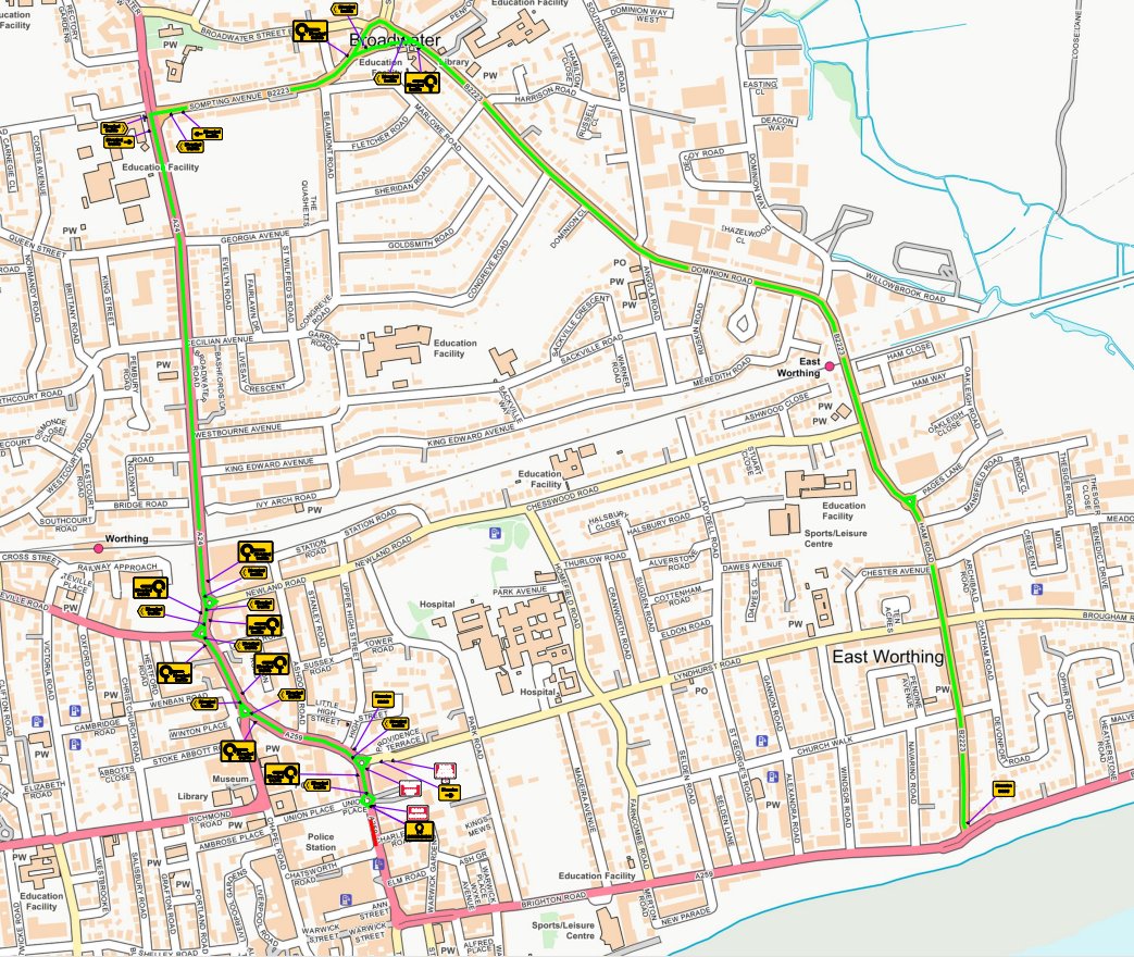 WorthingHeat's tweet photo. Worthing Heat Network - Important Information on the High Street Construction Works.

Please take a look at the full post on Facebook for more info on diversions in place for vehicles, busses and pedestrians. 

https://t.co/z3ILrcTL7m
@adurandworthing https://t.co/V4Vh1GBhfb