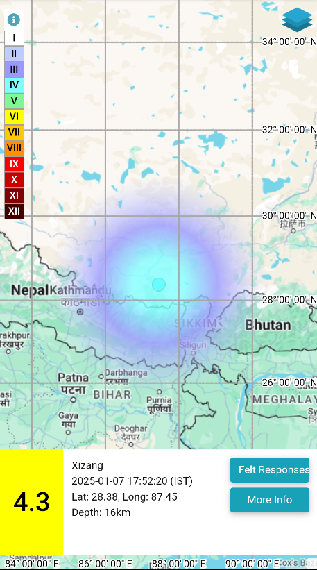Another Earthquake Strikes Tibet, Death Toll from 7.1 Magnitude Quake Rises to 126
