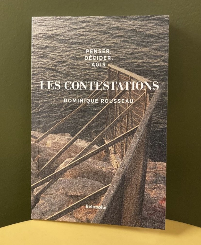 Belopolie (@belopolie) on Twitter photo « Une réflexion salutaire à une époque où les corps intermédiaires interviennent rarement dans les débats. »
L’essai de <a href="/RousseauDomini5/">Rousseau Dominique</a>, « Les Contestations », recommandé par la revue « Quart Monde », sous la plume Annick Mellerio.
👉🏼 revue-quartmonde.org/11578 « Une réflexion salutaire à une époque où les corps intermédiaires interviennent rarement dans les débats. »
L’essai de <a href="/RousseauDomini5/">Rousseau Dominique</a>, « Les Contestations », recommandé par la revue « Quart Monde », sous la plume Annick Mellerio.
👉🏼 revue-quartmonde.org/11578