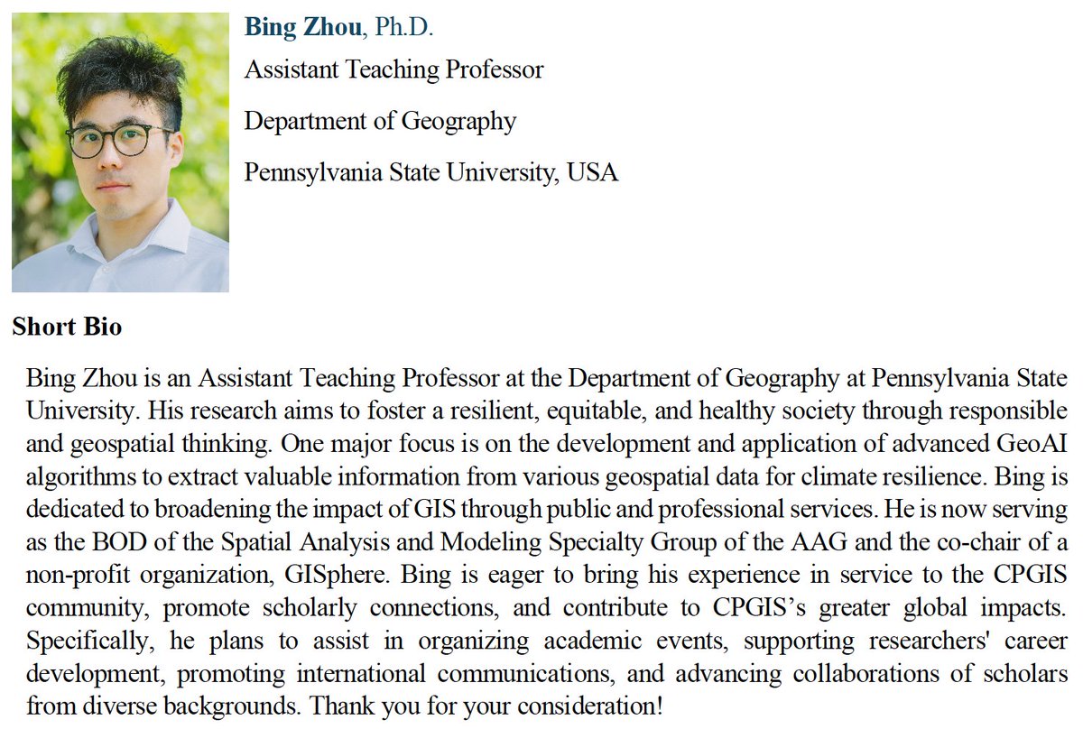 #MeetOurBOD Dr. Bing Zhou (周冰) @BarrettBingZhou, assistant teaching ...