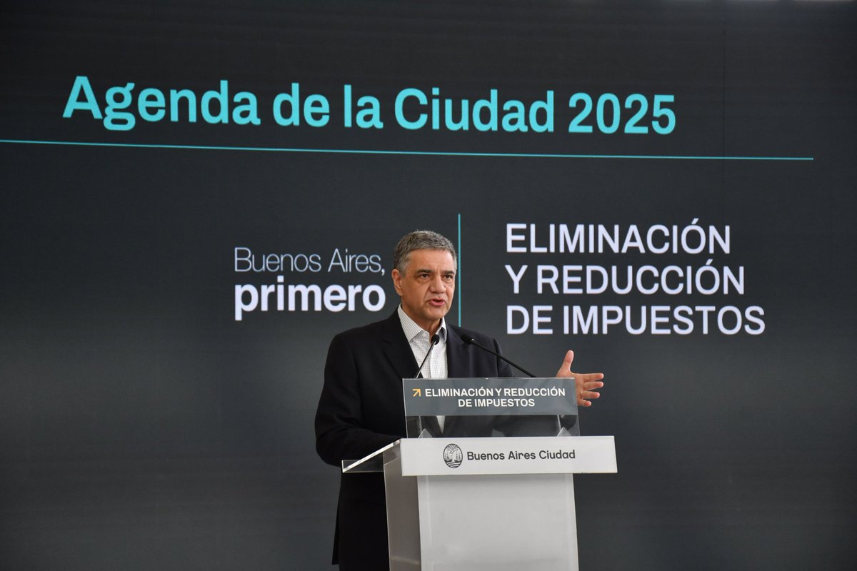 jorgemacri's tweet image. ELIMINAMOS Y REDUCIMOS IMPUESTOS 

En Buenos Aires seguimos bajando impuestos para aliviar el bolsillo de los vecinos, fomentar la inversión e impulsar el desarrollo en nuestra Ciudad. Gracias a un presupuesto equilibrado y sin déficit, logramos reducir la carga tributaria sin…