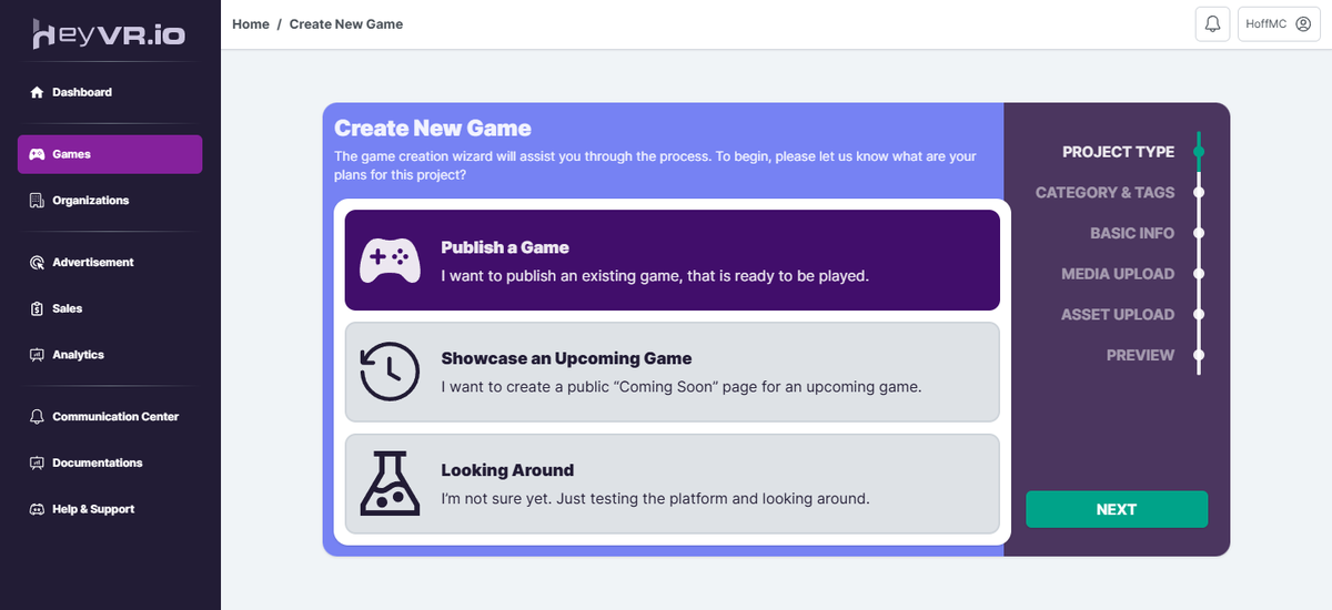 Exciting news, our new Developer Dashboard launched:
✨ Game performance insights
✨ Multi-org support
✨ Team management &amp; audit logs
✨ Publishing wizard
✨ Notifications &amp; updates
✨ In-depth sales reports
Let’s build amazing experiences together! 🌟
#WebXR #GameDev #IndieDev