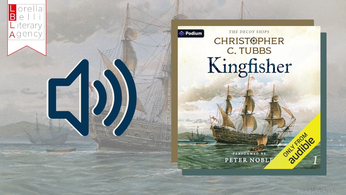 Happy Audio Publication Day <a href="/ChristopherCTu3/">Christopher C Tubbs</a>!🥳🎉

Book 1 in The Decoy Ship series, #Kingfisher, a #historical naval #adventure based on the true exploits of HMS Kingfisher, is out now in audio from <a href="/podium_ent/">Podium Entertainment</a>🎧

listen here!👇
tinyurl.com/bdfrnhww

<a href="/SoundsNoble/">𝙿𝚎𝚝𝚎𝚛 𝙽𝚘𝚋𝚕𝚎 🎙🧐</a> <a href="/BeckySlorach/">Rebecca Slorach</a>