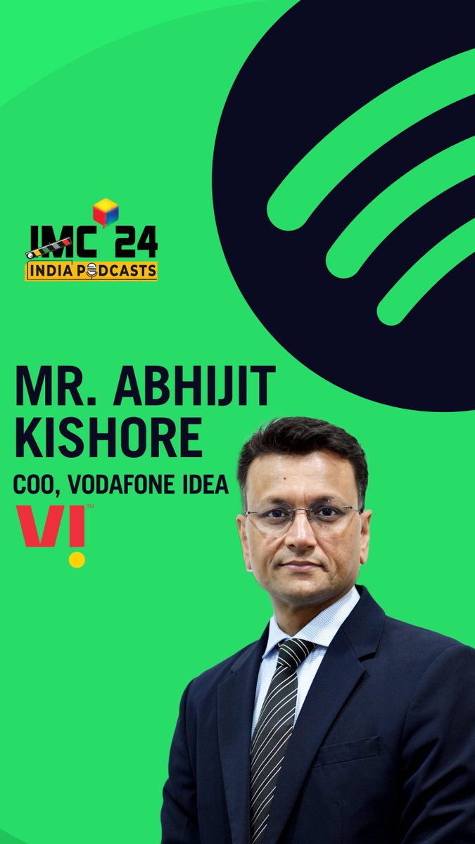 exploreIMC's tweet image. &quot;At #IMC2024, Abhijit Kishore, COO of @ViBusinessIndia  tells host @GeetuMoza  how staying healthy is more important than a phone addiction!

Spotify link

open.spotify.com/episode/6XiVwU…

💪🏽 Tune in to the full talk on @Spotify , @spreaker , @JioSaavn  &amp;amp; @ApplePodcasts . 🎧…