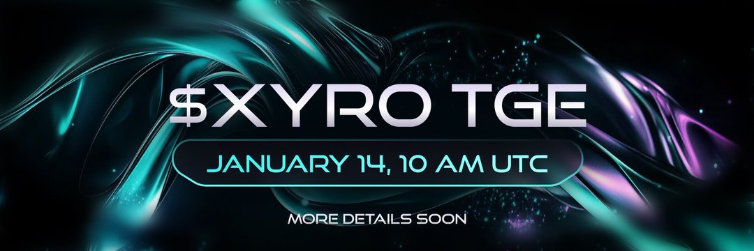 LamboChads's tweet photo. ♨️  Nowadays Ai is big narrative in this cycle, and the market is expected to grow 30% annually, reaching $826.7B by 2030. With this massive growth, projects like @xyro_io are well-positioned to succeed.

$XYRO's numbers are impressive:
✅ $320M in assets held by users
✅ $30B in transaction volume (total txn made by users using XYRO-connected wallets),
✅ $220K+ in real platform revenue during first months of Mainnet.

These facts saying $XYRO has a large, paying audience — setting it apart from many other projects in the space.
So, with all the data backing it up and a solid revenue stream.

@xyro_io - TGE - 14th January 
☑️it’s going to be a major moment for $XYRO 🔥
