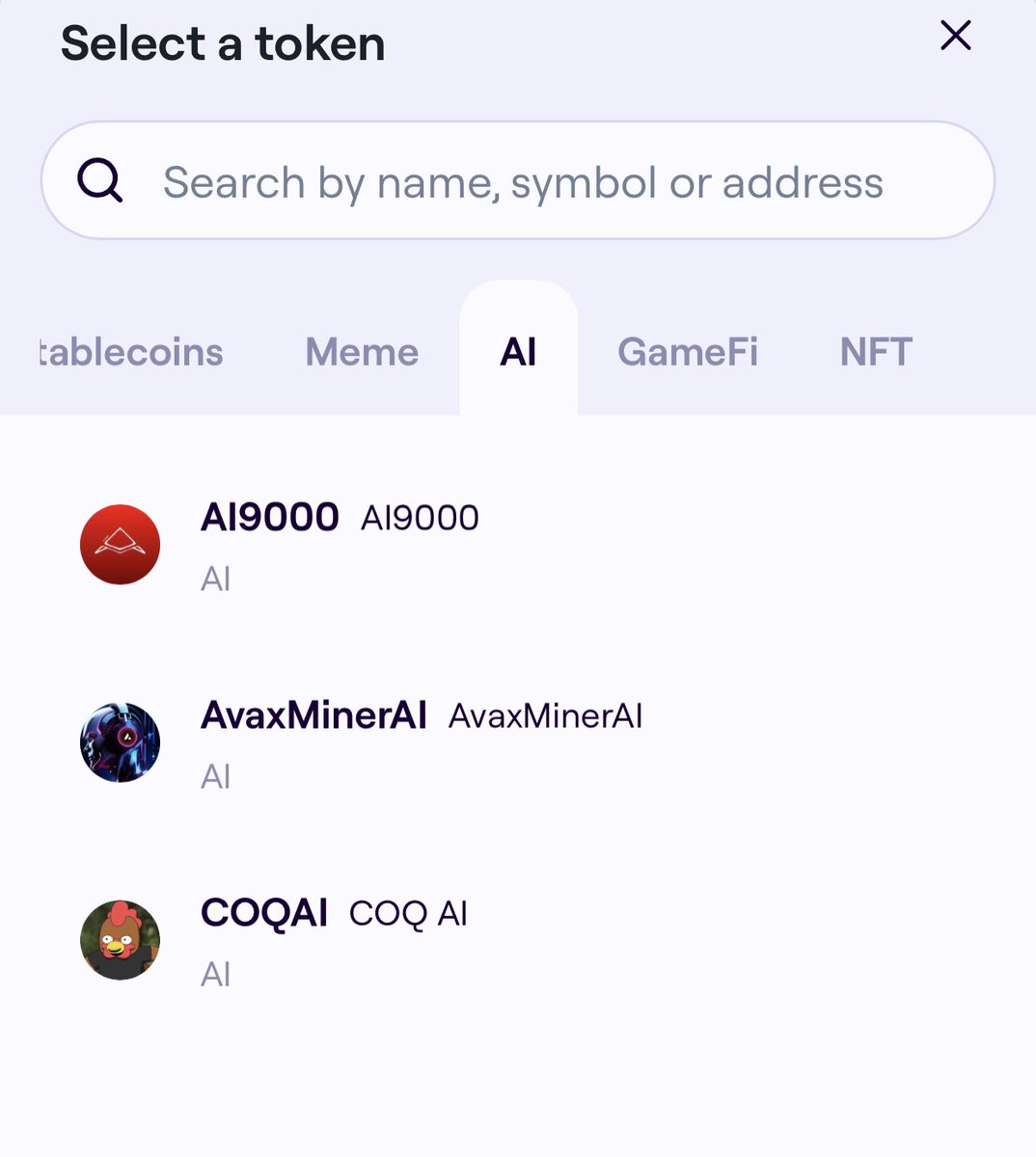 New token list section on <a href="/LFJ_gg/">LFJ.gg</a> 🔥

Who’s the next AI on $AVAX to get listed?