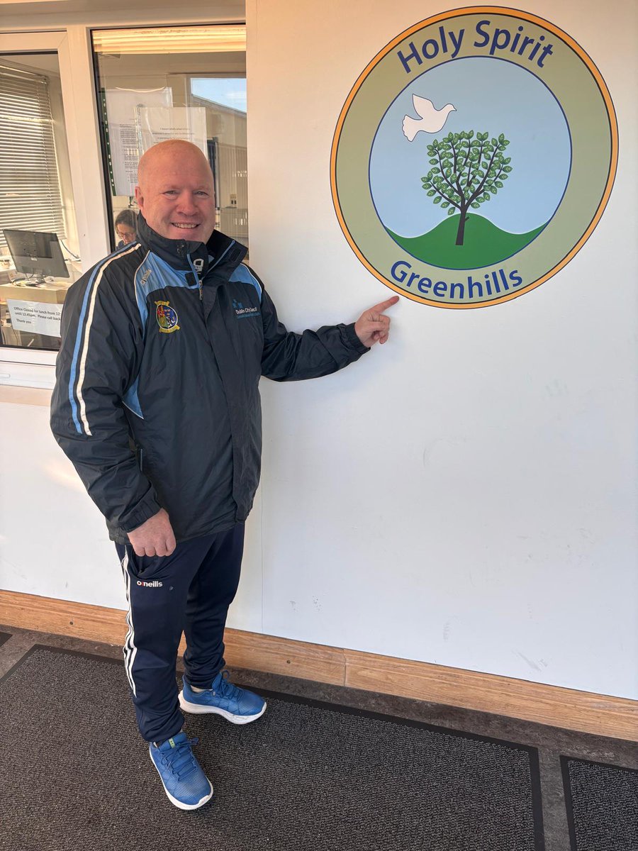 We had a very important visitor today…Olympic Champion Michael Carruth. Some exciting news to follow for Holy Spirit SPS.