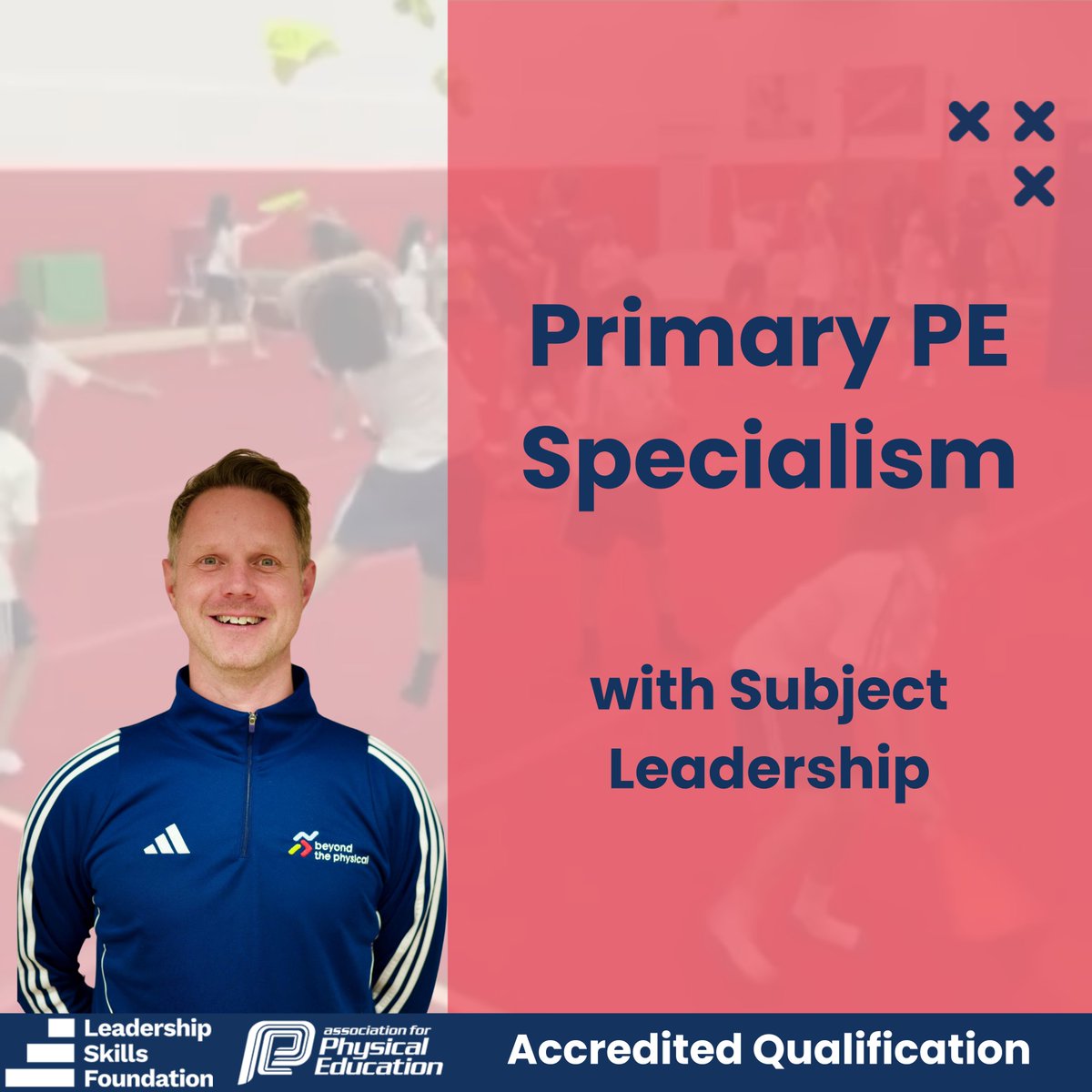 Unlock your potential with the Primary PE Specialism (and Subject Leadership) delivered by our team of experts at Beyond the Physical🔓 

Find out more👇Coursebeyondthephysical.co.uk/primary-pe-spe……

#PrimaryPE #PhysEd #TeacherDevelopment #PhysicalEducation #CurriculumDevelopment