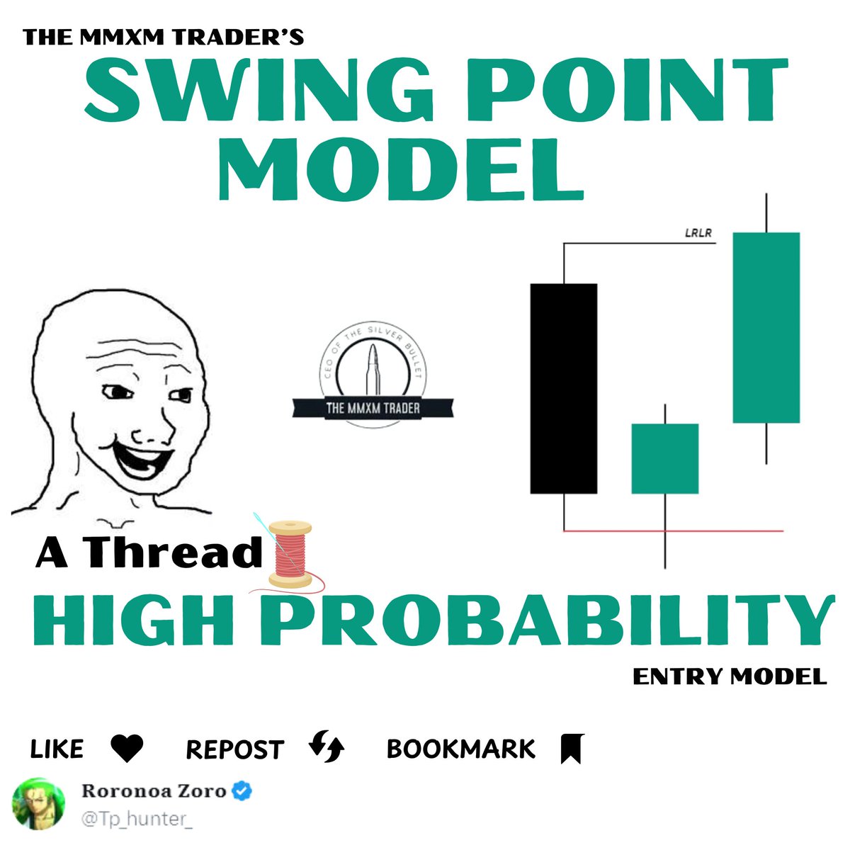SWING POINT MODEL by <a href="/theMMXMtrader/">The MMXM Trader</a> 

High Probability Entry Model

Like + Repost + Bookmark🔖

Comment "Swings" to Receive PDF✅
(must be following me so that I can DM you)