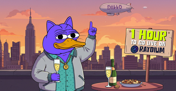 Dukkocoin's tweet photo. 🚨Listing on Raydium at 14:00 UTC, 7th of January!

⏲️1 Hour remaining to LIVE!

🚀 $Dukko - The Fast AI Agent Transforming the Trust Marketplace!

✨ Trade Here: https://t.co/5IHQ6dCbNy

❌ Scammers can't rugged you
❌ KOLs not trustworthy
✅ High Knowledge Environment