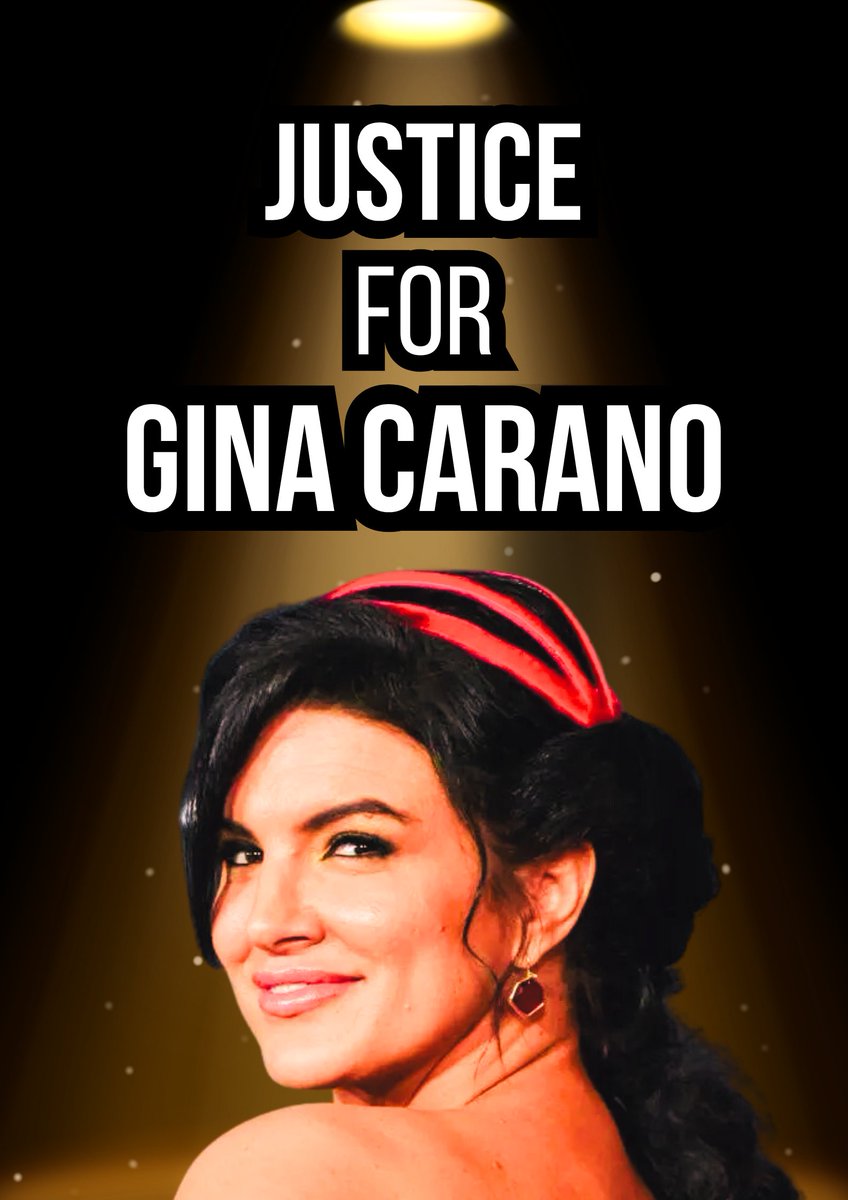 RoarAshley's tweet image. 4 years ago entertainment company @Disney (Woke central) fired @ginacarano from her role on 'The Mandalorian' due to a social media post on Twitter (X) 

.. Her male co-stars did similiar without cancellation. 

Let's keep her story alive. (@elonmusk) 
shorturl.at/KTEnf