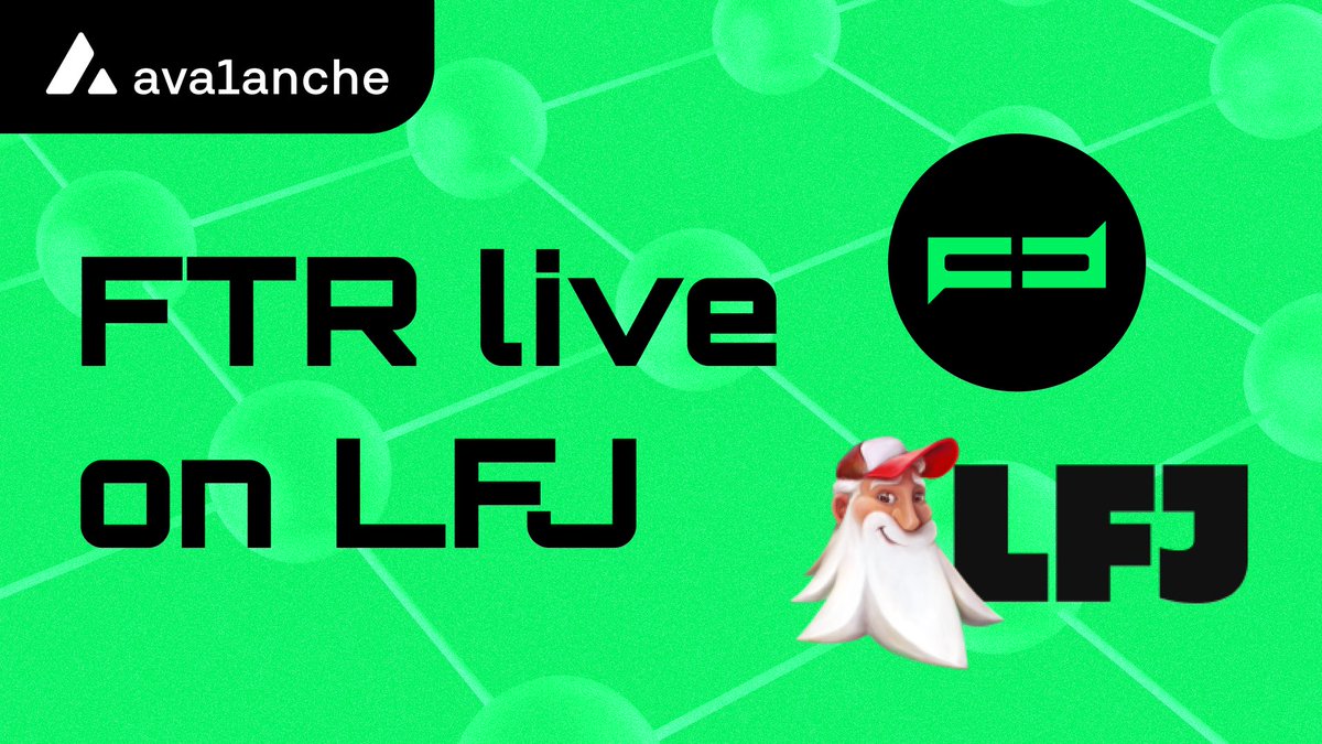 Fautor🔺 (@fautor_official) on Twitter photo $FTR is now live on <a href="/LFJ_gg/">LFJ.gg</a>
📜 <a href="/avax/">Avalanche🔺</a> C-Chain FTR token contract address:
0x61f23250451305f6C4426E81C50aE535Edf94A02
Trade on lfj.gg/avalanche/trad…
<a href="/dexscreener/">DEX Screener</a> : dexscreener.com/avalanche/0x5f… $FTR is now live on <a href="/LFJ_gg/">LFJ.gg</a>
📜 <a href="/avax/">Avalanche🔺</a> C-Chain FTR token contract address:
0x61f23250451305f6C4426E81C50aE535Edf94A02
Trade on lfj.gg/avalanche/trad…
<a href="/dexscreener/">DEX Screener</a> : dexscreener.com/avalanche/0x5f…