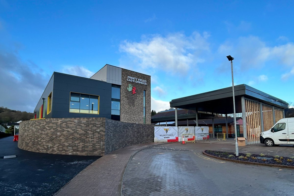 What better way to start the new year than by visiting one of our recently completed projects?

Trinity Fields School, Caerphilly - a fantastic achievement for everyone involved. We look forward to seeing how it supports the needs of staff, pupils &amp; the community. #architecture