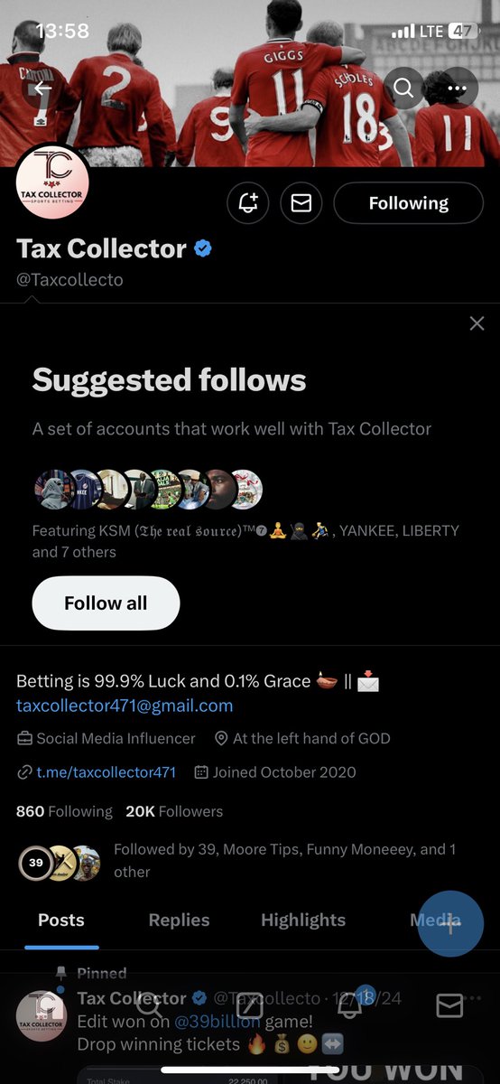 n_nwagba's tweet photo. @39billion @Taxcollecto I’m following boss @39billion https://t.co/AD7x1yntze