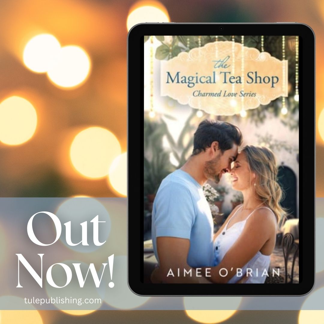 Tule Publishing (@tulepublishing) on Twitter photo In the small town of Hazard, finding your soulmate might require magical intervention.
THE MAGICAL TEA SHOP by <a href="/AimeeOBrian/">Aimee O'Brian</a> is out TODAY: bit.ly/4a9088U
#readztule #romance #magic In the small town of Hazard, finding your soulmate might require magical intervention.
THE MAGICAL TEA SHOP by <a href="/AimeeOBrian/">Aimee O'Brian</a> is out TODAY: bit.ly/4a9088U
#readztule #romance #magic