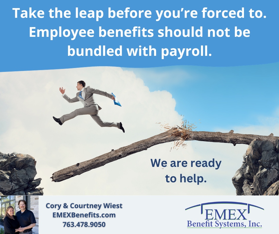 EmexBenefits's tweet image. It is always better to do things on your own terms.
We provide no cost, no obligation 2nd opinions.
#NoBundleInsurance #TakeTheLeap #EMEXCanHelp