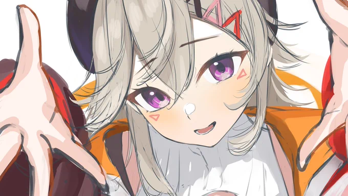 先日リクエストもらっためっさん描いてくよ【お絵描き】めっさん描くやで  より 