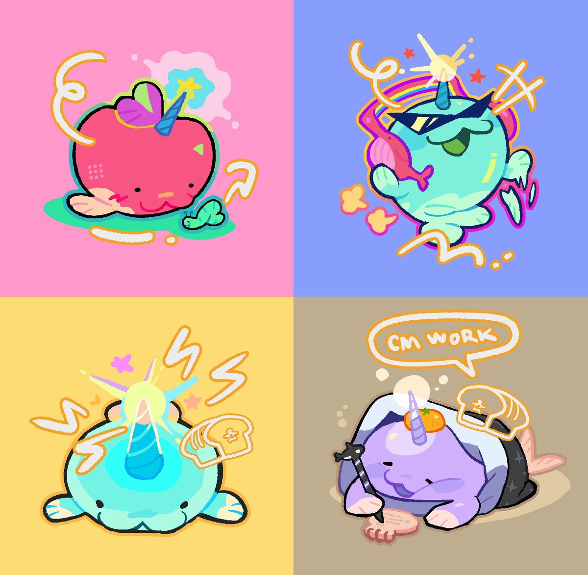 커미션 작업 완료!
cm work