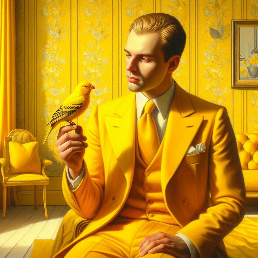 <a href="/muriellondon/">Muriel Lherm</a> <a href="/matt_brunel/">Matt Brunel </a> A Yellow gentleman 💛