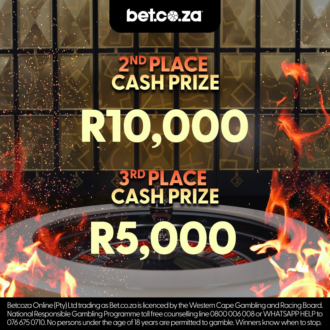 🔥 Ready to heat up the Roulette tables? 🔥 Join us for the Fired Up! Promotion at Bet.co.za.

Don’t miss out on your chance to win! 
Rules with complete offer - bet.co.za/fired-up-promo… 🎲