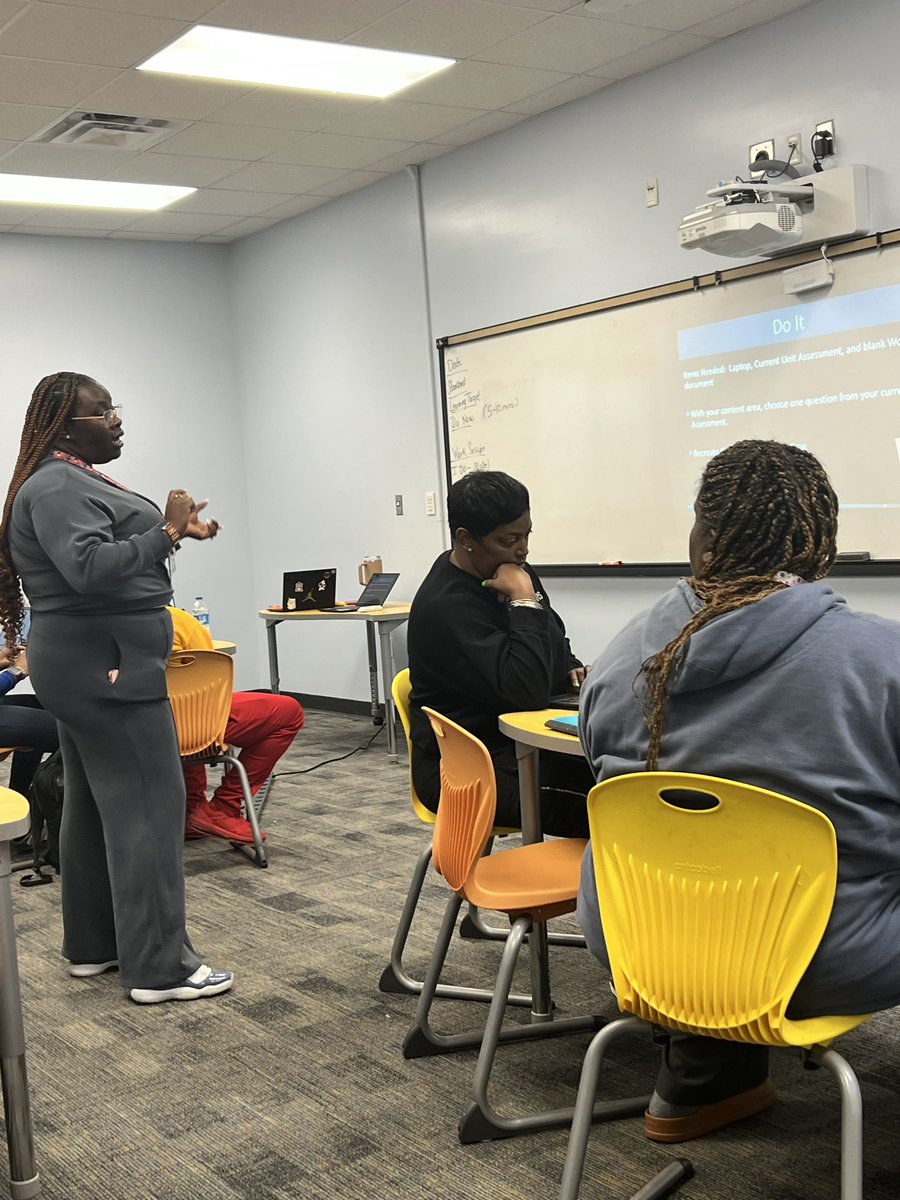TaccaraReid's tweet photo. Empowering the team one session at a time 🌟 Excited to share strategies and foster a collaborative environment. A huge thanks to the amazing teachers who facilitated our practice clinics! @McNair_fcs @JMaddenJrFCS1 @MrCamTeach @CherisseCamp https://t.co/wYftyptjNm